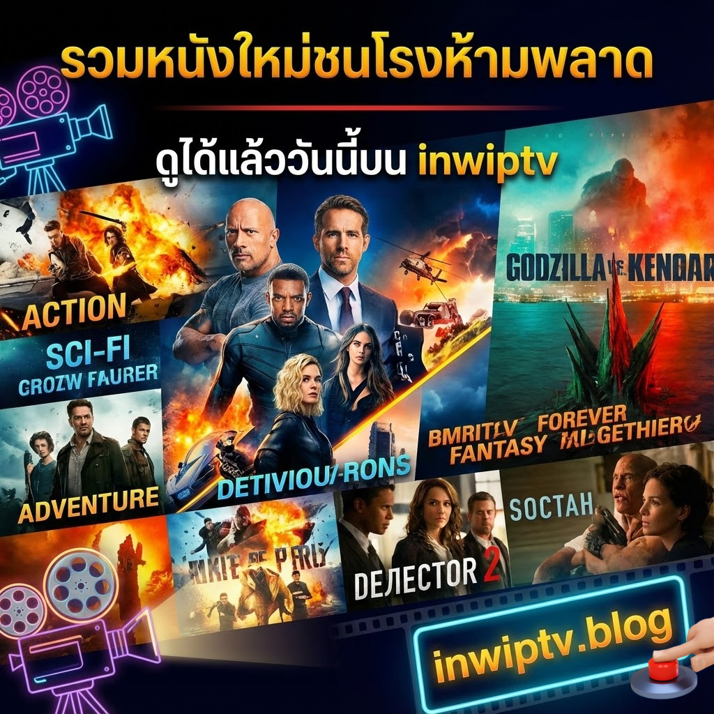 รวมหนังใหม่ชนโรงห้ามพลาด ดูได้แล้ววันนี้บน inwiptv